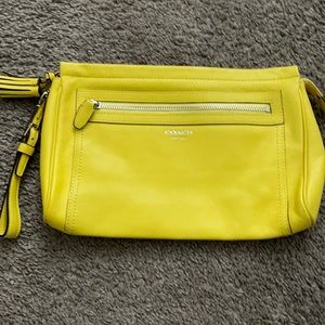 Beautiful Coach Wristlet.